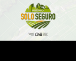 Arte com o fundo claro e ao centro a informação PRÊMIO SOLO SEGURO. Na parte de baixo a logo do CNJ e a Corregedoria Nacional de Justiça.